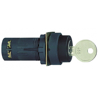 Rotary switch Key 2NO 3 positions