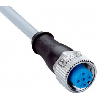 Connecting cable M12, straight connector, 10m
