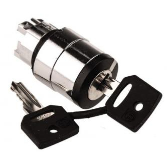Key rotary switch, 3 positions