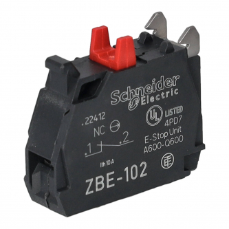 Auxiliary NC contact