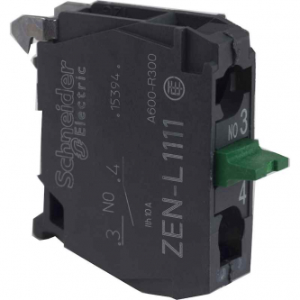 NO auxiliary switch mounted to the rear wall