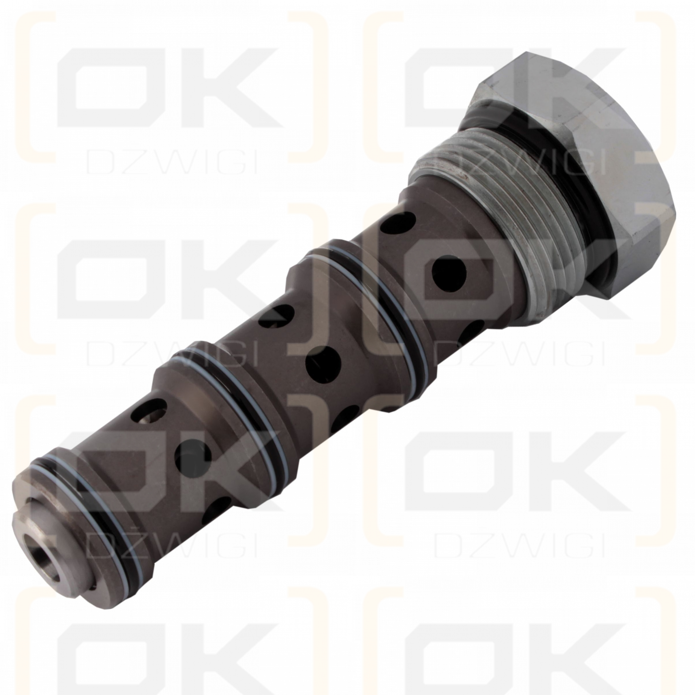 Cartridge valve, flow divider